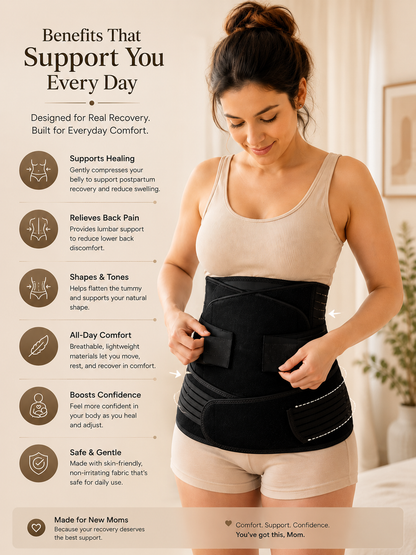 MomCare Pro™ – Post Pregnancy Belly Support Belt | After delivery