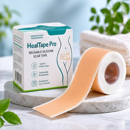 HealTape Pro- For Surgical, Burn & Acne Scars | Skin Healing Tape  |  Women & Men