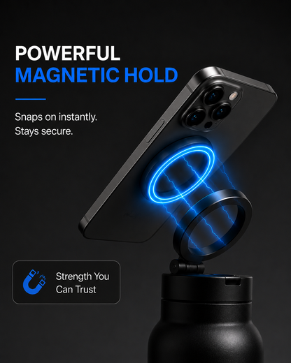 MagBottle | Magnetic Water Bottle with Phone Holder
