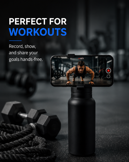 MagBottle | Magnetic Water Bottle with Phone Holder