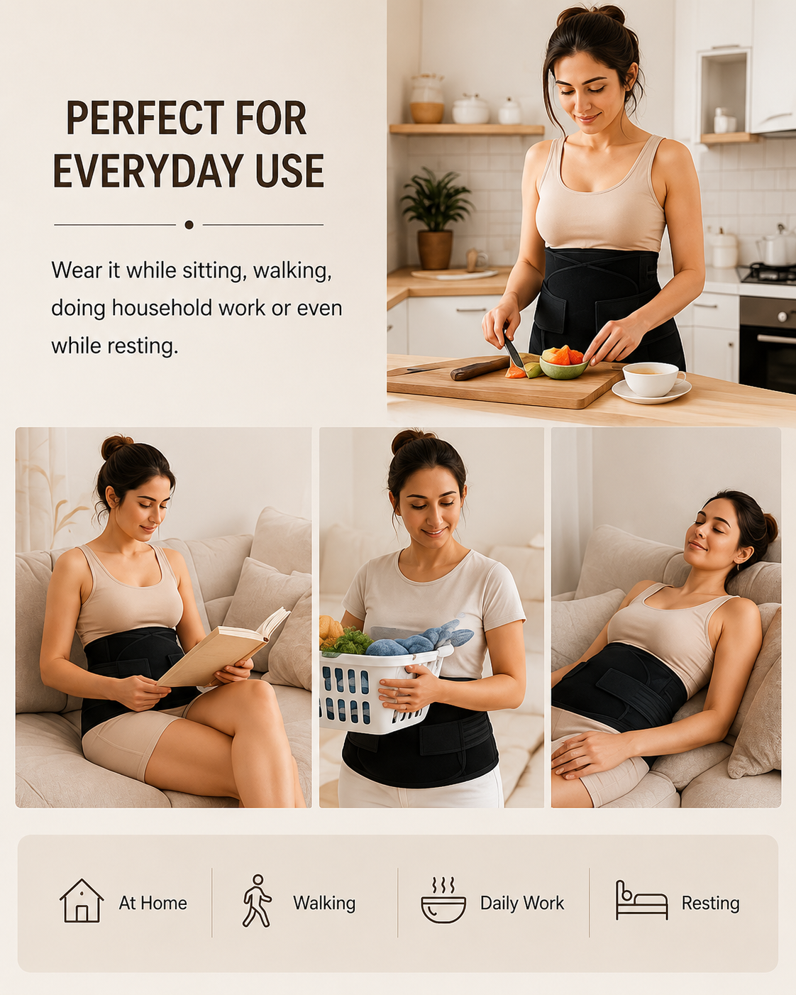MomCare Pro™ – Post Pregnancy Belly Support Belt | After delivery