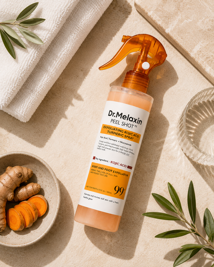 Dr.Melaxin Peel Shot ES — Exfoliating Kojic Acid Turmeric Spray