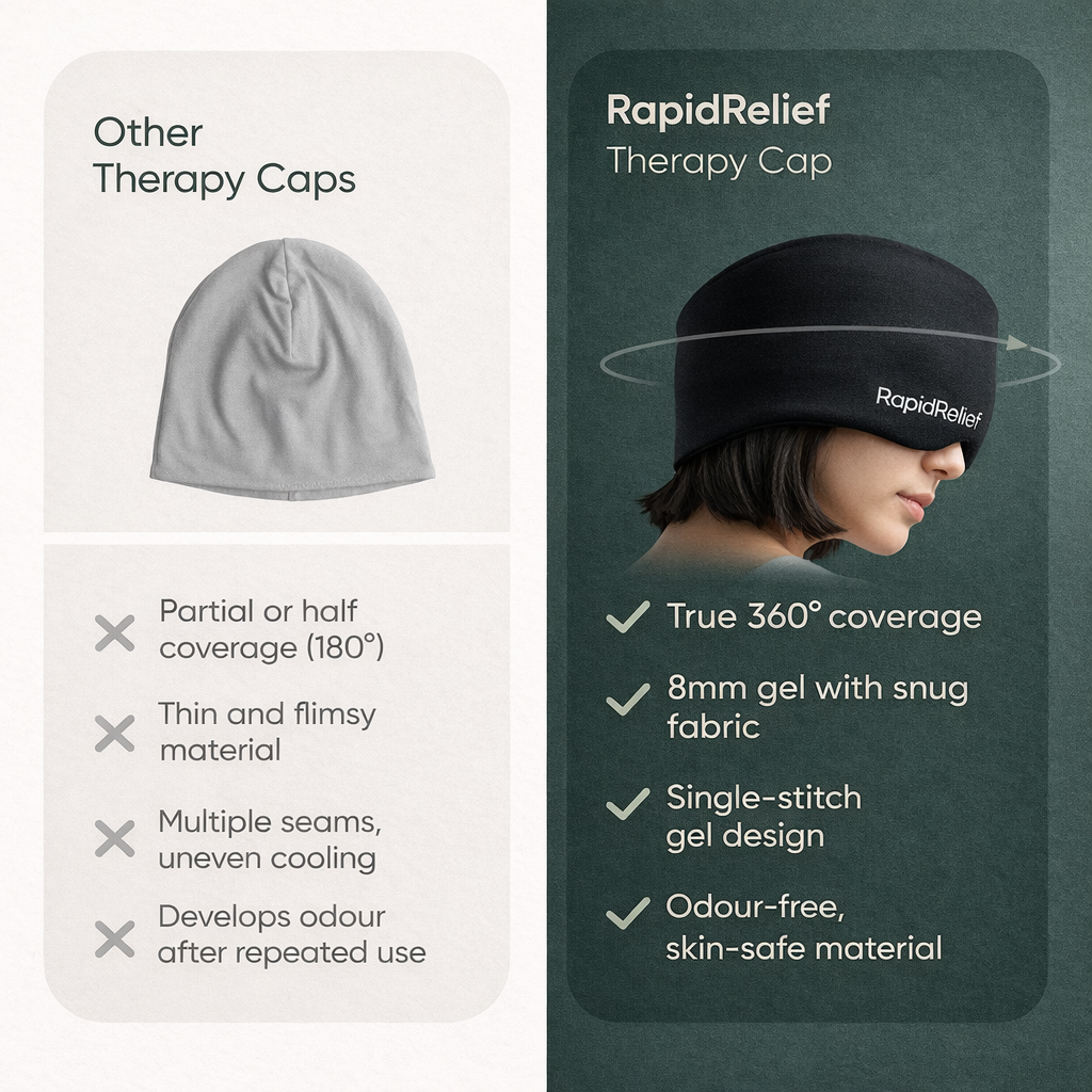 RapidRelief Cap™- Headache Relief Cap