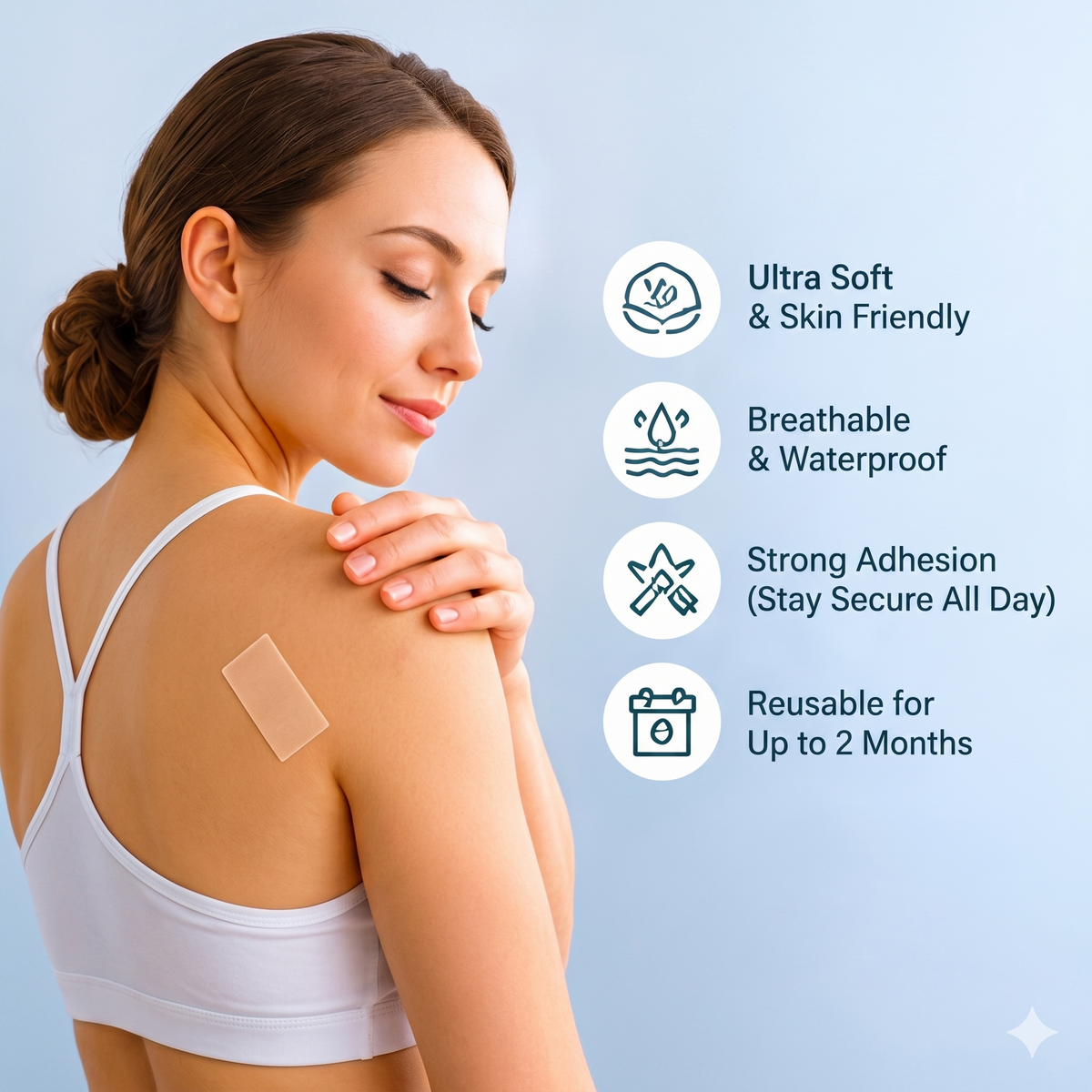 HealTape Pro- For Surgical, Burn & Acne Scars | Skin Healing Tape  |  Women & Men