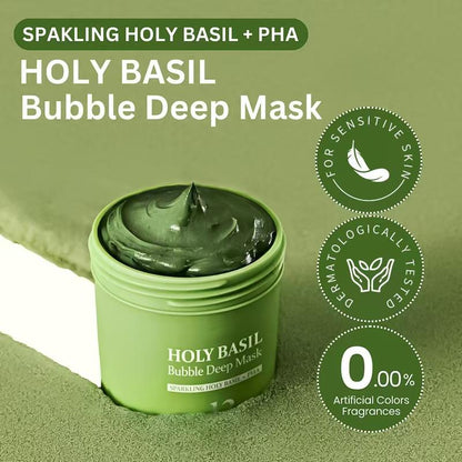 THE 3-MINUTE PORE RESET™ Holy Basil Bubble Deep Mask