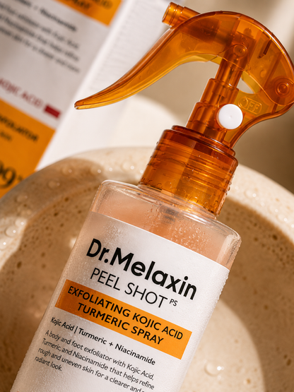 Dr.Melaxin Peel Shot ES — Exfoliating Kojic Acid Turmeric Spray
